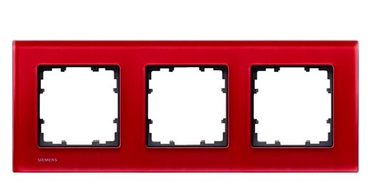 DELTA miro Glas orient Rahmen3-fach