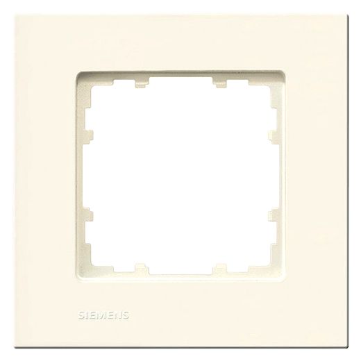 DELTA miro Kunststoff elektrowei� Rahmen 1-fach