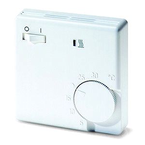 Raumthermostat AP, 1Oe, 16A, Ana, 5..30�, Schalter, Lampe