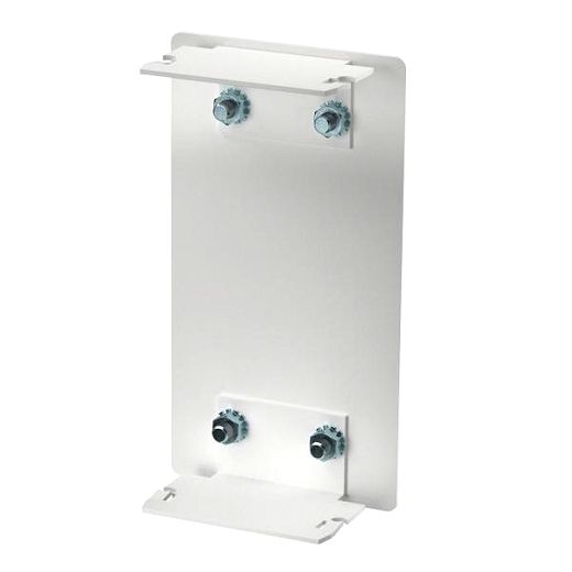 Endst�ck 70x130x37 Aluminium reinwei� RAL 9010