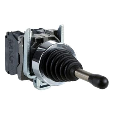 Joystick, XB4, Metall, 22mm, sw, Richtungen+S, 1-stufig, tas