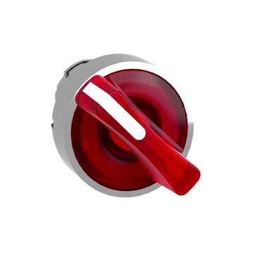 Leuchtwahlschalter Frontelement XB4, Metall, 22mm, rot, f�r