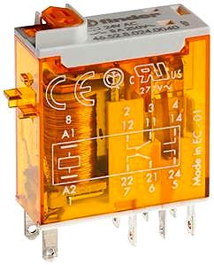 Industrie-Miniaturrelais, LED,2 W 8A, Spule 230VAC