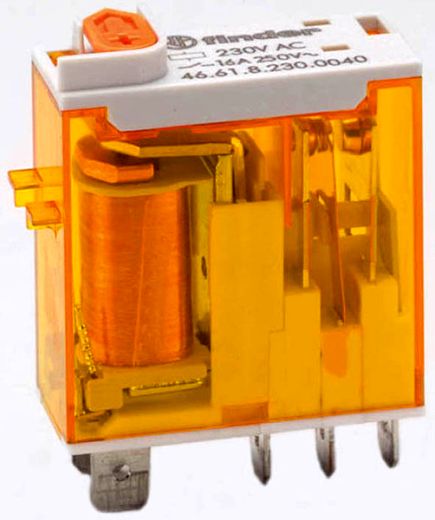 Industrie-Miniaturrelais, 1 W16A, Kontaktmaterial AgSnO2, S