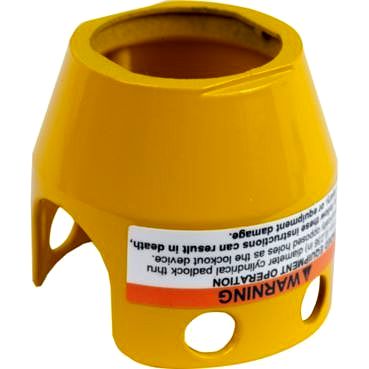 Schutzkragen f. � 40 Pilzdrucktaster u. � 22mm Ger�te, gelb