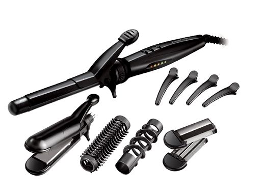 Multistyler Teflon/Keramik/Thurmalin Besch. schwarz