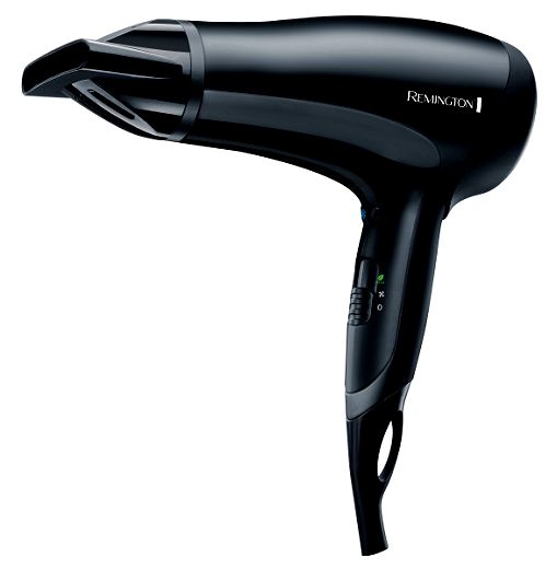 Haarf�n 2000W 3Temp./2Gebl. Keramik-Ionen-Ring Eco schwarz