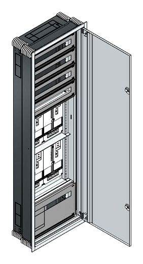 UP Z�hlerverteiler+PW+UM O�, Salzburg f�r TN-Netz, au�en B59