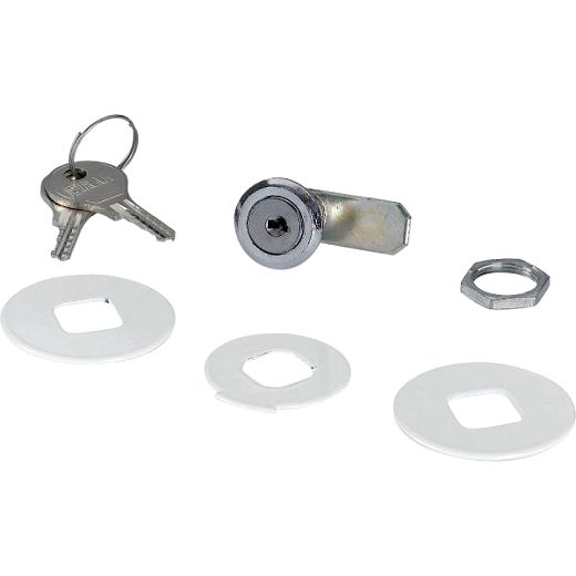 Schloss-Set f�r Stahlblecht�rdes KLV-UP (HW), gleichschlie�