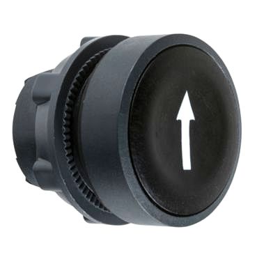 Drucktaster Frontelement XB5,Kunststoff, 22mm, schwarz, Pfe