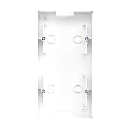 Aufputz-Geh�use 2-fach alpinwei� - Busch-balance�SI