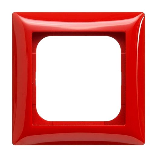 Abdeckrahmen 1-fach rot - Busch-balance�SI