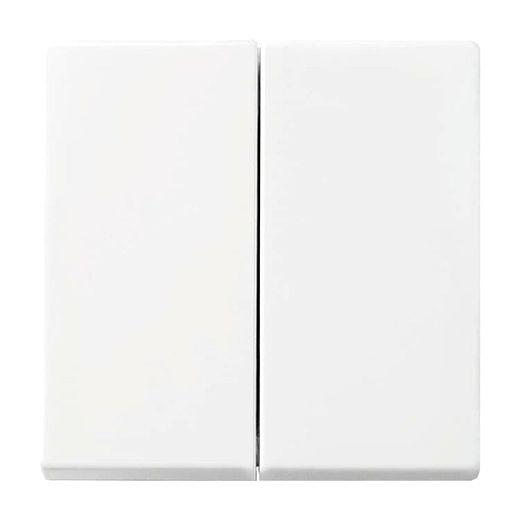 Wippe 2-fach f�r Serienschalter alpinwei� - Busch-balance�SI