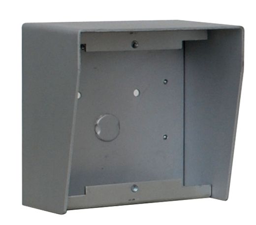 Aufputzgeh�use mit Regendach f�r T�rstation Gr��e 1 136x134x