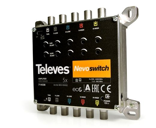 Verst�rker 5f. 15dB f�r MS NEVO ohne Netzteil