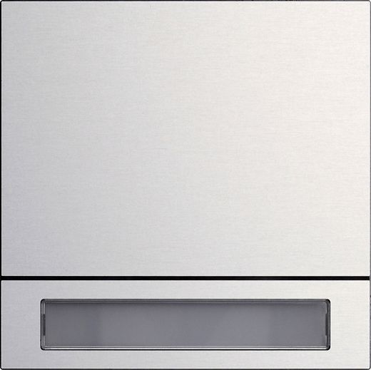 Ruftastenmodul 1f System 106 Aluminium