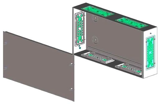Rangierverteiler 600x300x120