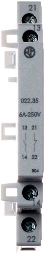 Hilfsschalter, 1S+1� 6A, f�r 22.32/34