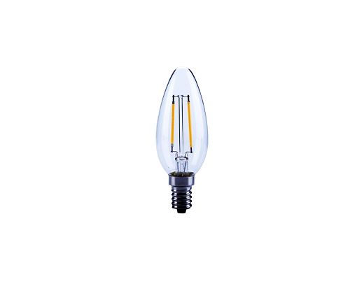 LED Candle B35 Filament E14 4.5W 470lm DIM 2700K Clear