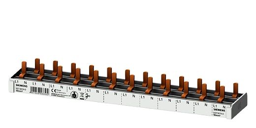 StiftsAnschlussschiene kompakt, 10mm2 Anschluss 1p/N 12x Kom