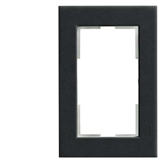 DELTA miro Kunststoff carbonmetallic Rahmen 2-fach f�r Doppe