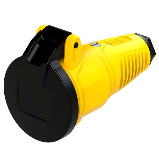 Taurus2 Vollgummi-Kupplung KDnat IP54 (gelb/schwarz)