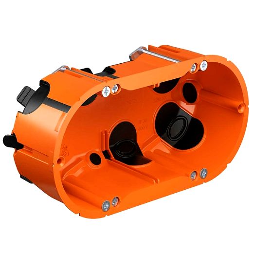 Hohlwand Ger�te-Verbindungsdose, O-range ECON 2, mit Ger�tes