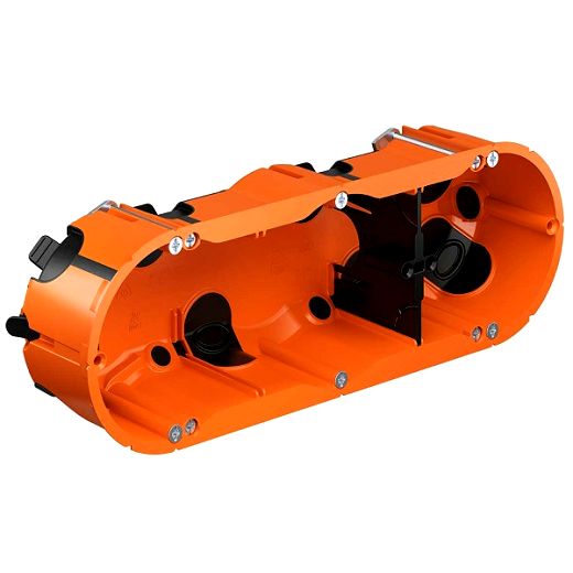 Hohlwand Ger�te-Verbindungsdose, O-range ECON 3, mit Ger�tes