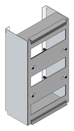 Sicherungsverteiler Modul f�rZ�hlerverteiler, 1Z�hlerplatz,