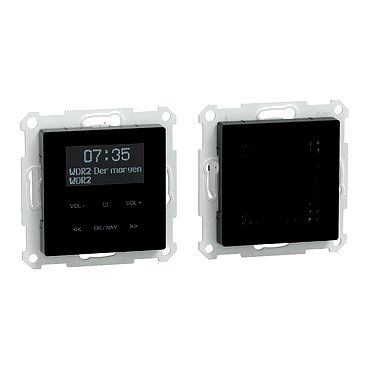 DAB+ Radio Set mit Bluetooth inklusive Lautsprecher, Farbe Schwarz