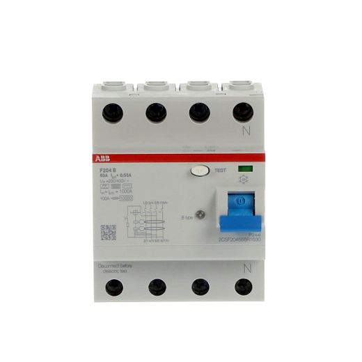 Fehlerstrom-Schutzeinrichtung4-polig Typ B 63A Bemessungsfe