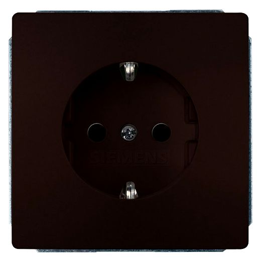 DELTA style SCHUKO-Steckdose mit erh�htem Ber�hrungsschutz,