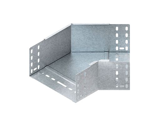 Bogen 45�, 110x102 mm, mit ungelochten Seitenholmen