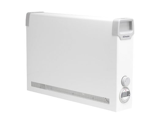 Wandkonvektor 800/1200W elektkr.Raumth. BxHxT 585x383x123mm