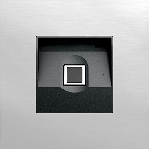 Gira Keyless In Fingerprintmodul System 106 Aluminium