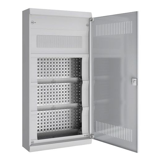 Multimedia-Kleinverteiler, Resi9 KV, Aufputz, 1x12 Module +