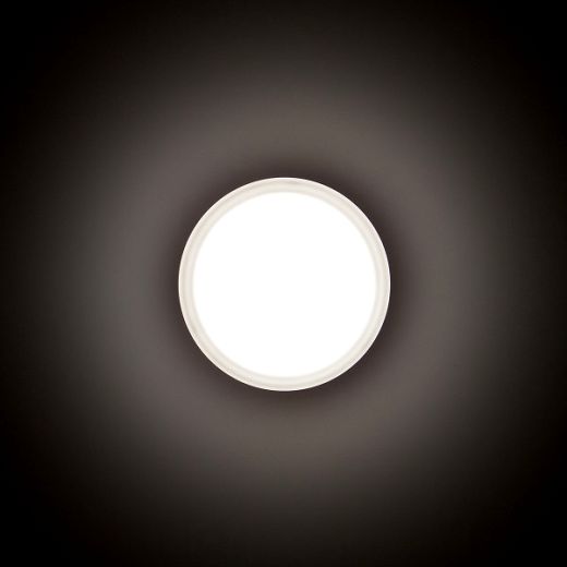 LED-Wand- und Deckenleuchte 3000K 16W statisch sym. extrabre