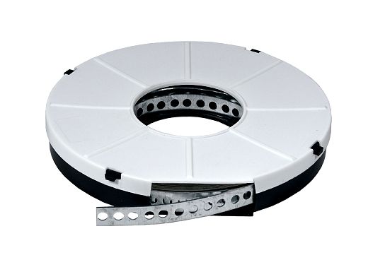 Montagelochband verzinkt 12mm10 Meter pro Rolle