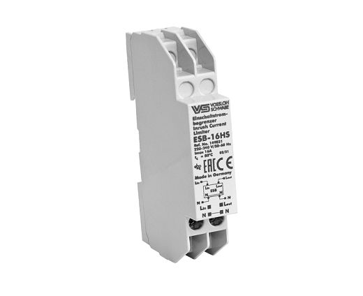 Einschaltstrombegrenzer ESB-16HS 90x52,8x18mm, 220/240V, 50/
