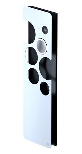 Badheizk�rper mit Turbogebl�seu. Spiegel 1.5kW