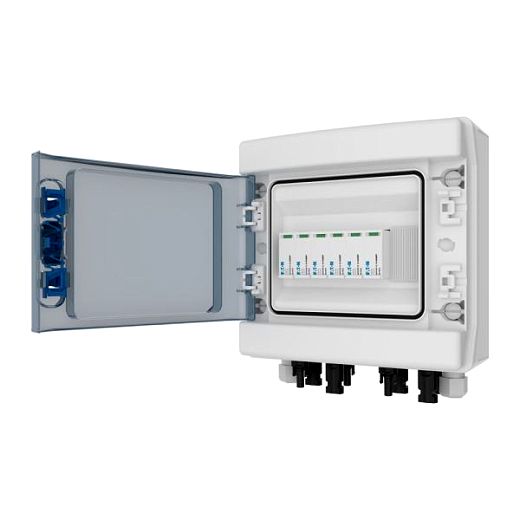 PV DC SPD �berspannungsschutzbox 2IN+2OUT Typ 12 MC4