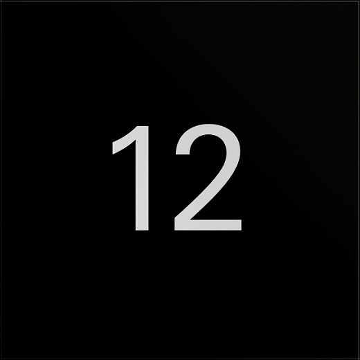 Info-Modul System 106 Schwarzm