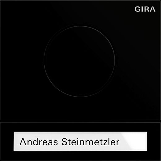 T�rstationsmod. System 106 Schwarz m