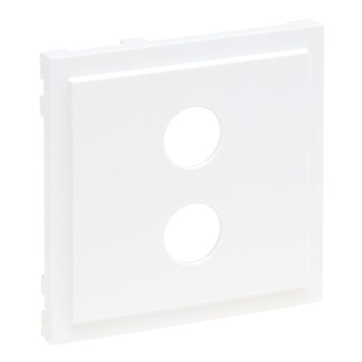 SEANO Abdeckung Lautsprecher 1-fach mit 4 mm-Buchse, Farbe: