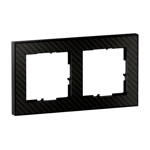 SEANO+ 2-fach Rahmen mit Echtmaterialoberfl�che in der Farba