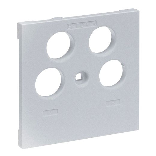 SEANO Abdeckung TV-R-SAT-SAT f�r Fremdfabrikate, Farbe: Alum