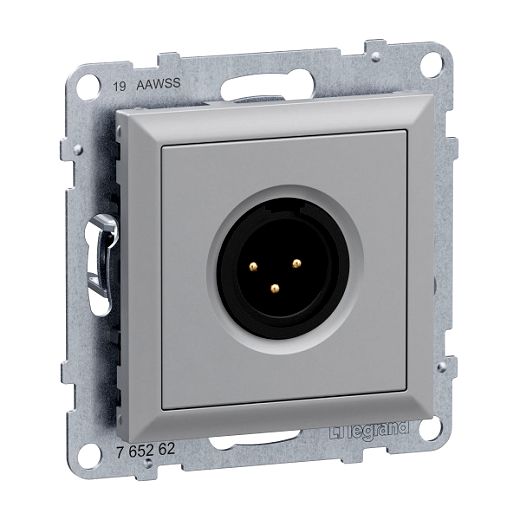 SEANO XLR-Dose 3-polig m�nnlich, Schraubklemmen: 0,5 mm�, in