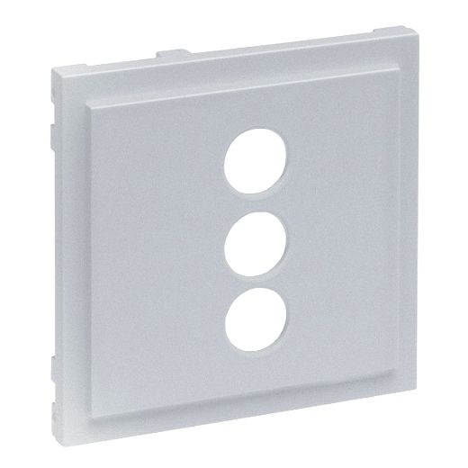 SEANO Abdeckung f�r 3-fach RCA(Cinch)-Anschlussdose, Farbe: