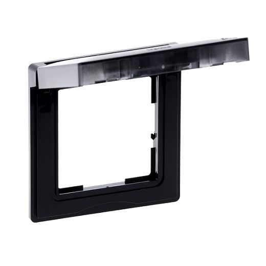 SEANO 1-fach Rahmen mit Klappdeckel IP44 in Farbausf�hrung S