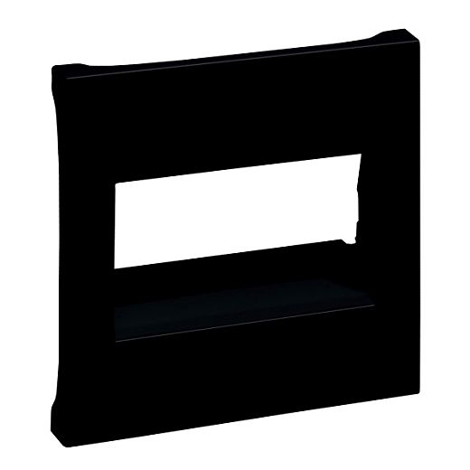 SEANO Abdeckung RJ45 f�r 1- und 2-fach Datendosen, Farbe: Sc